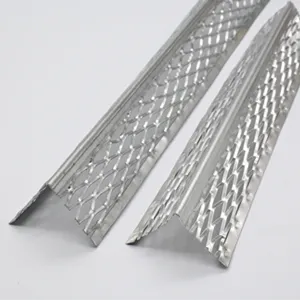 Two metal corner beads.